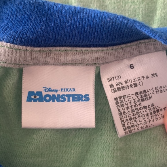 Disney Monsters kids tee - Size 6 - Picture 3 of 3